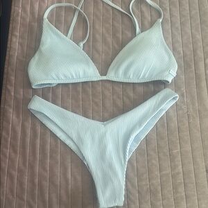 Roxy Light Blue Bikini Set